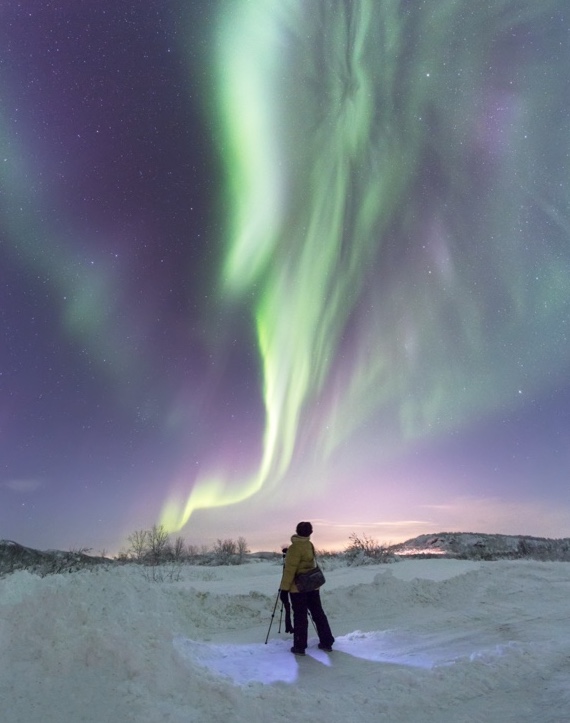 aurora borealis arctic travel photography lapland