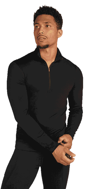 Icebreaker Mens Merino wool Heavyweight Long Sleeve Half Zip Top