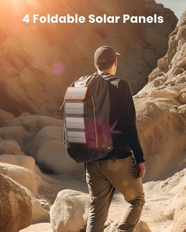 4 Foldable Solar Panels