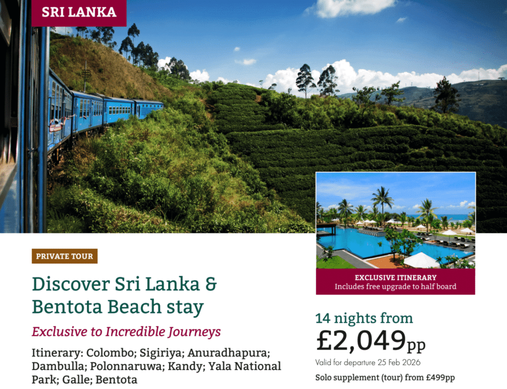 Discover Sri Lanka Bentota Beach stay