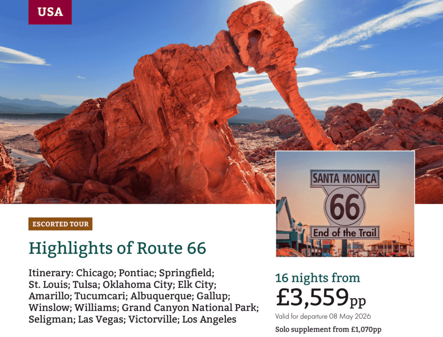 Highlights of Route 66, USA