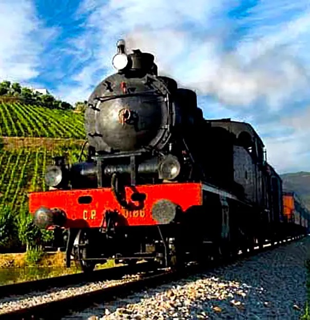 Discover the beauty of Northern Portugal on this train-themed journey through the Douro Valley