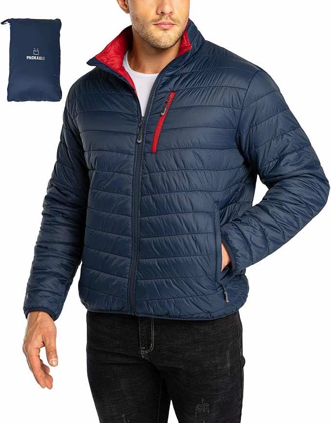 jacket packable puffer hikking