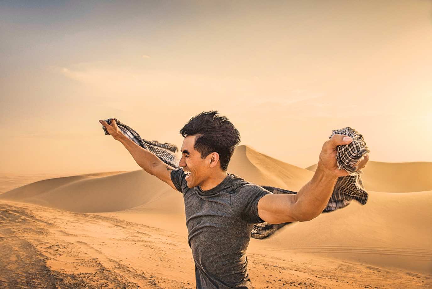 desert sand dunes treks