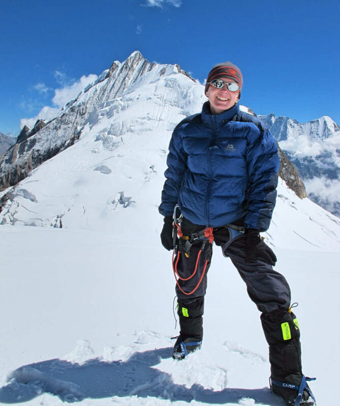 mountain alpinist nepal